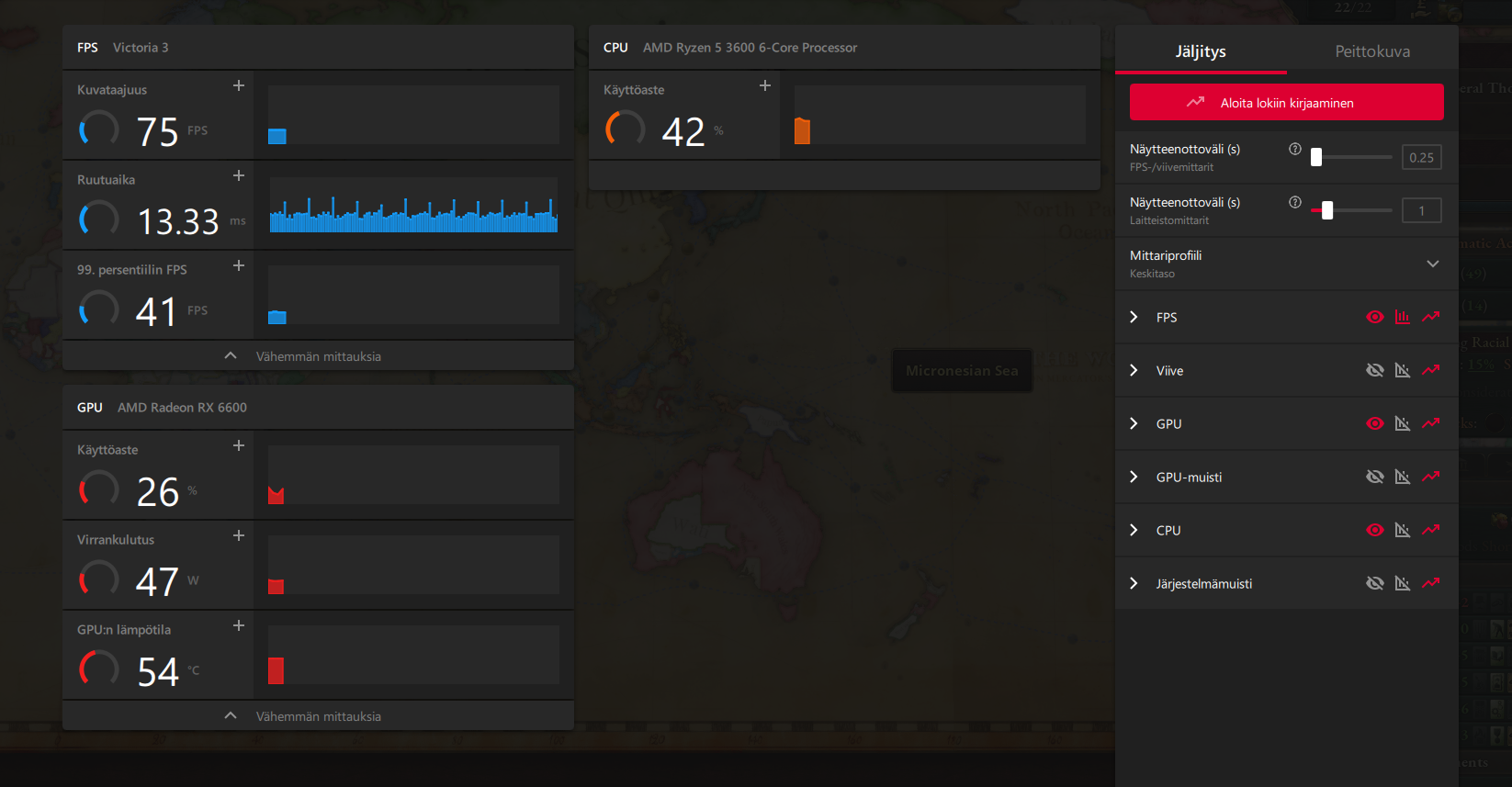 FPS drops and extreme stutter in the map-screen after playing for a ...