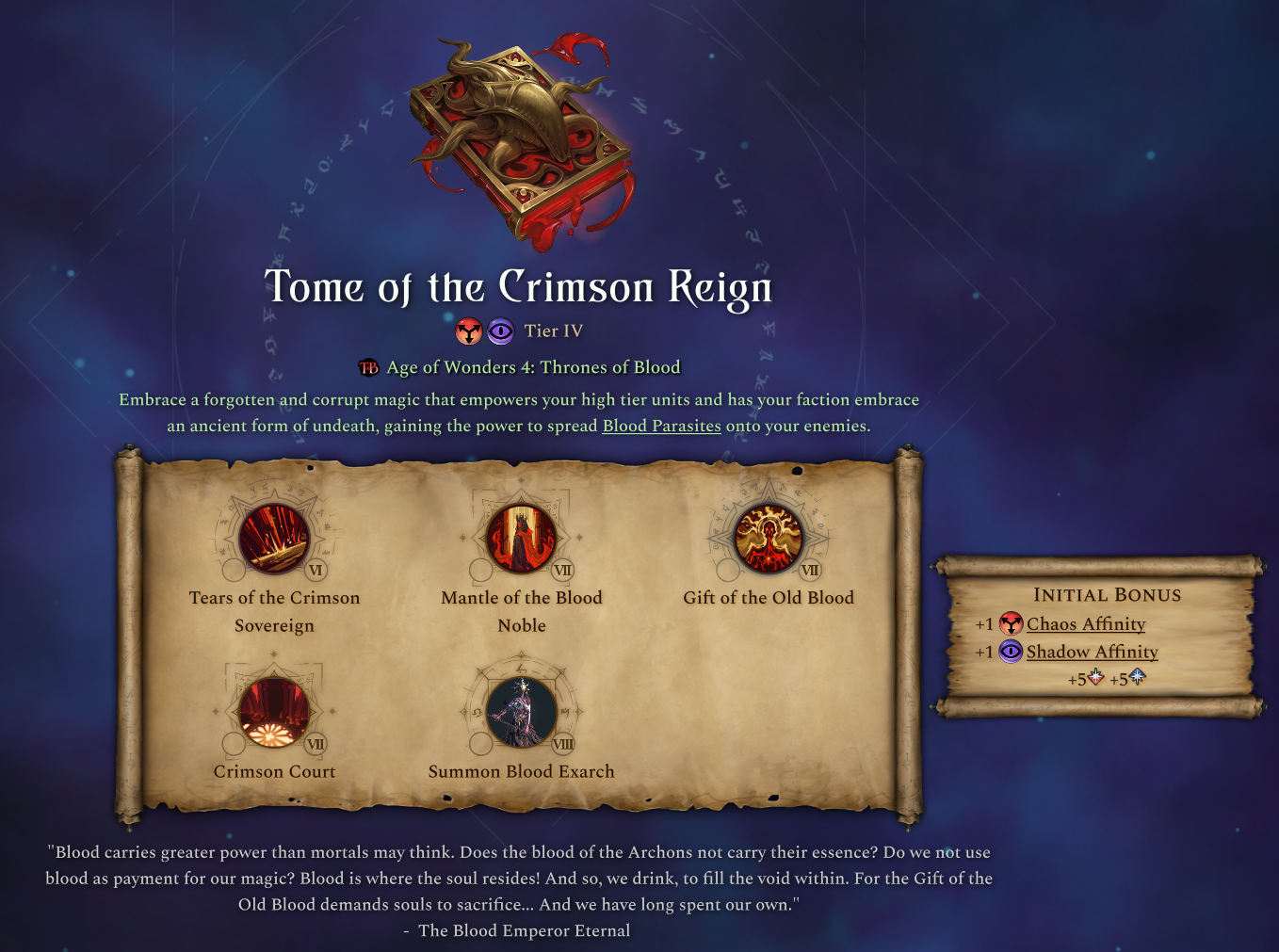 Dev Diary 52 The Tomes of Thrones of Blood Page