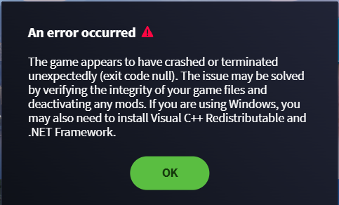 Fixed - Game wont't start | Paradox Interactive Forums