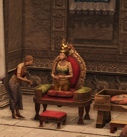 Confirmed - Female Ruler Standing through Royal Court Throne | Paradox ...