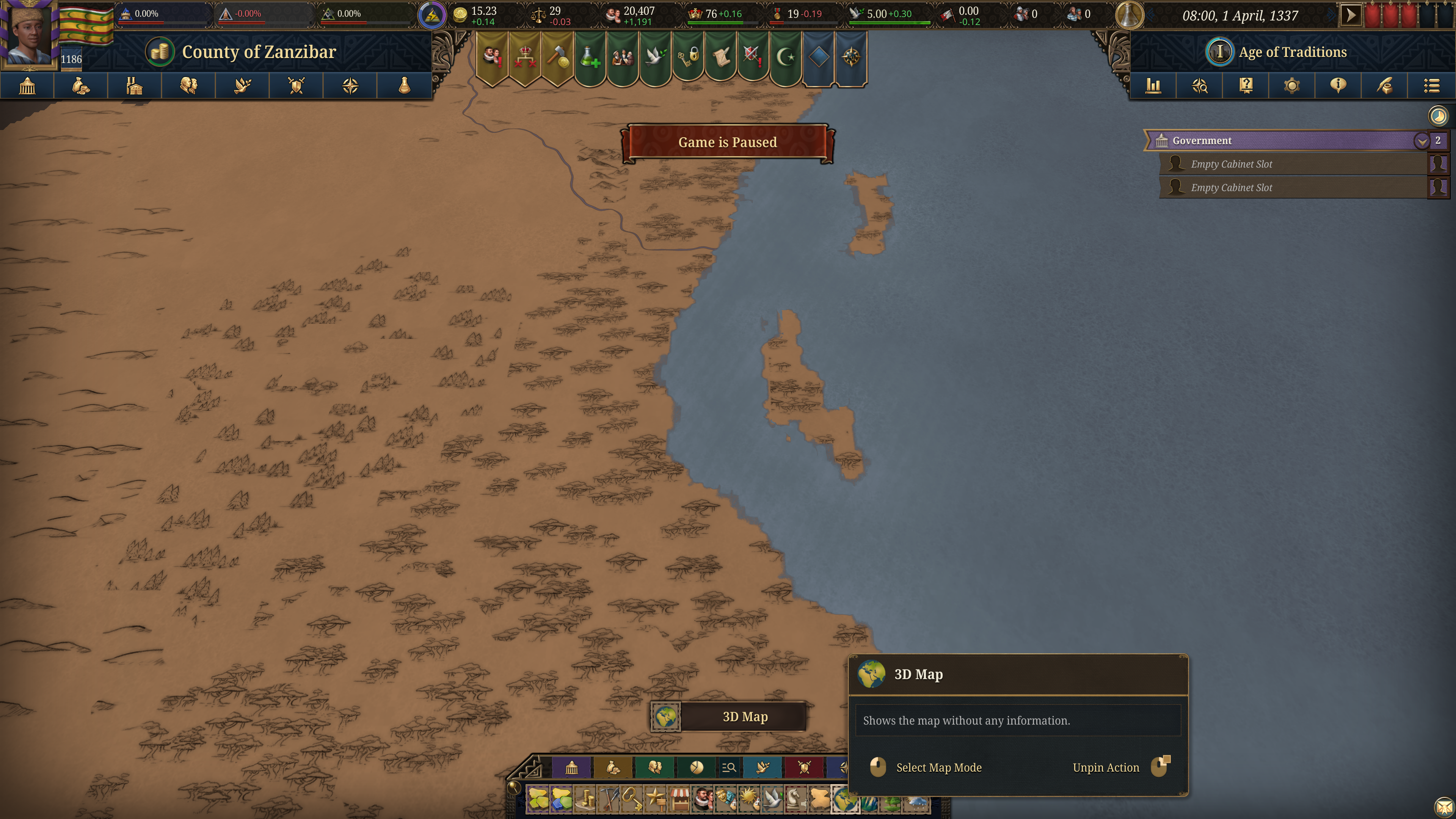 In Review - 3D Map Mode Not Working | Paradox Interactive Forums