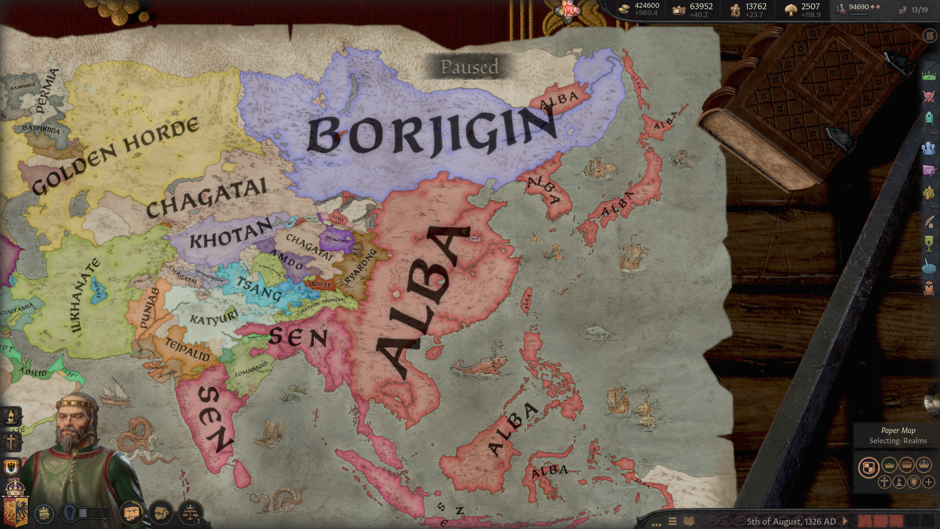 Characthers and map bug | Paradox Interactive Forums