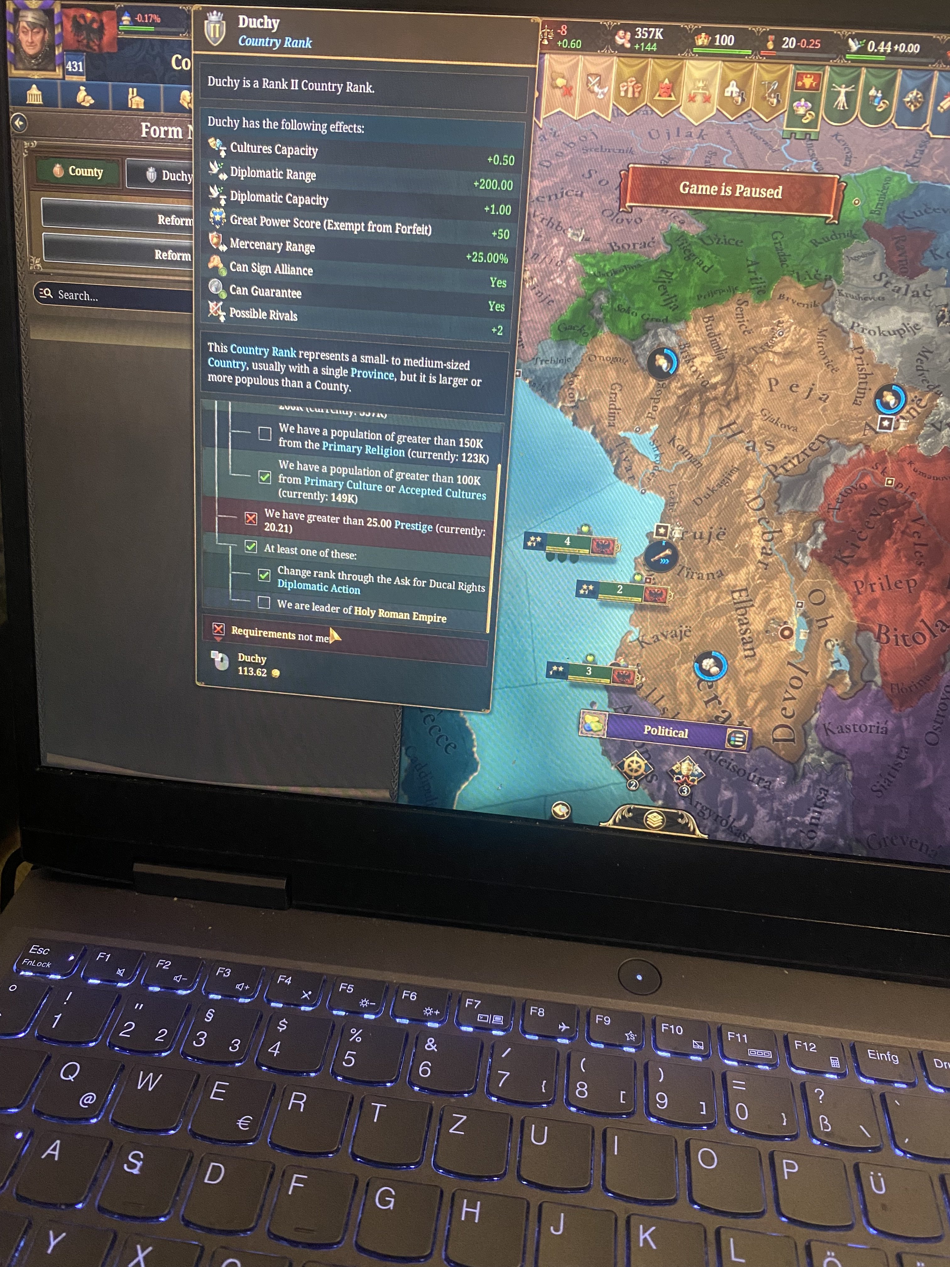 Bug or not? | Paradox Interactive Forums