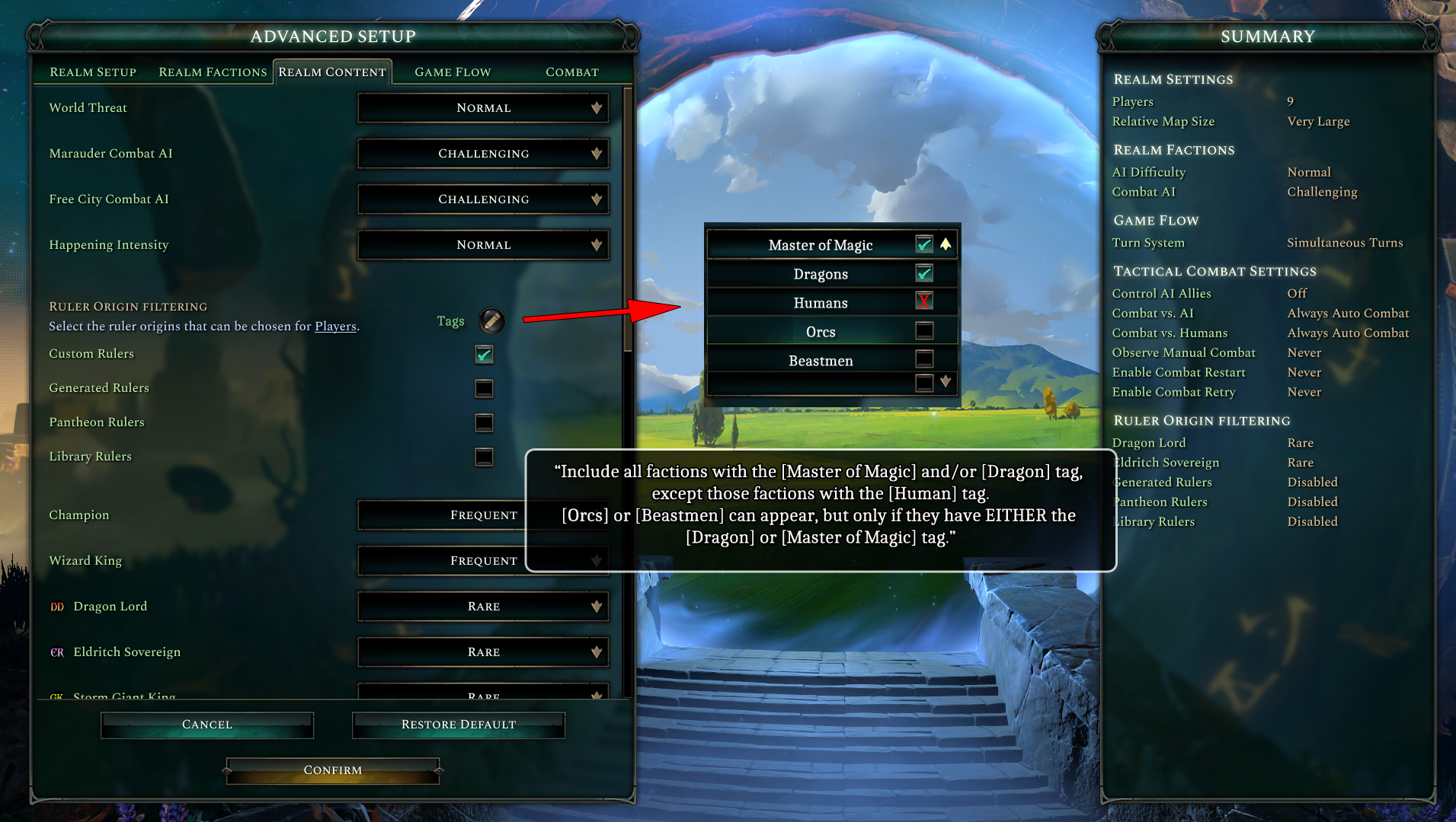 Faction [tag] for organizational purposes. (With Visual concepts ...