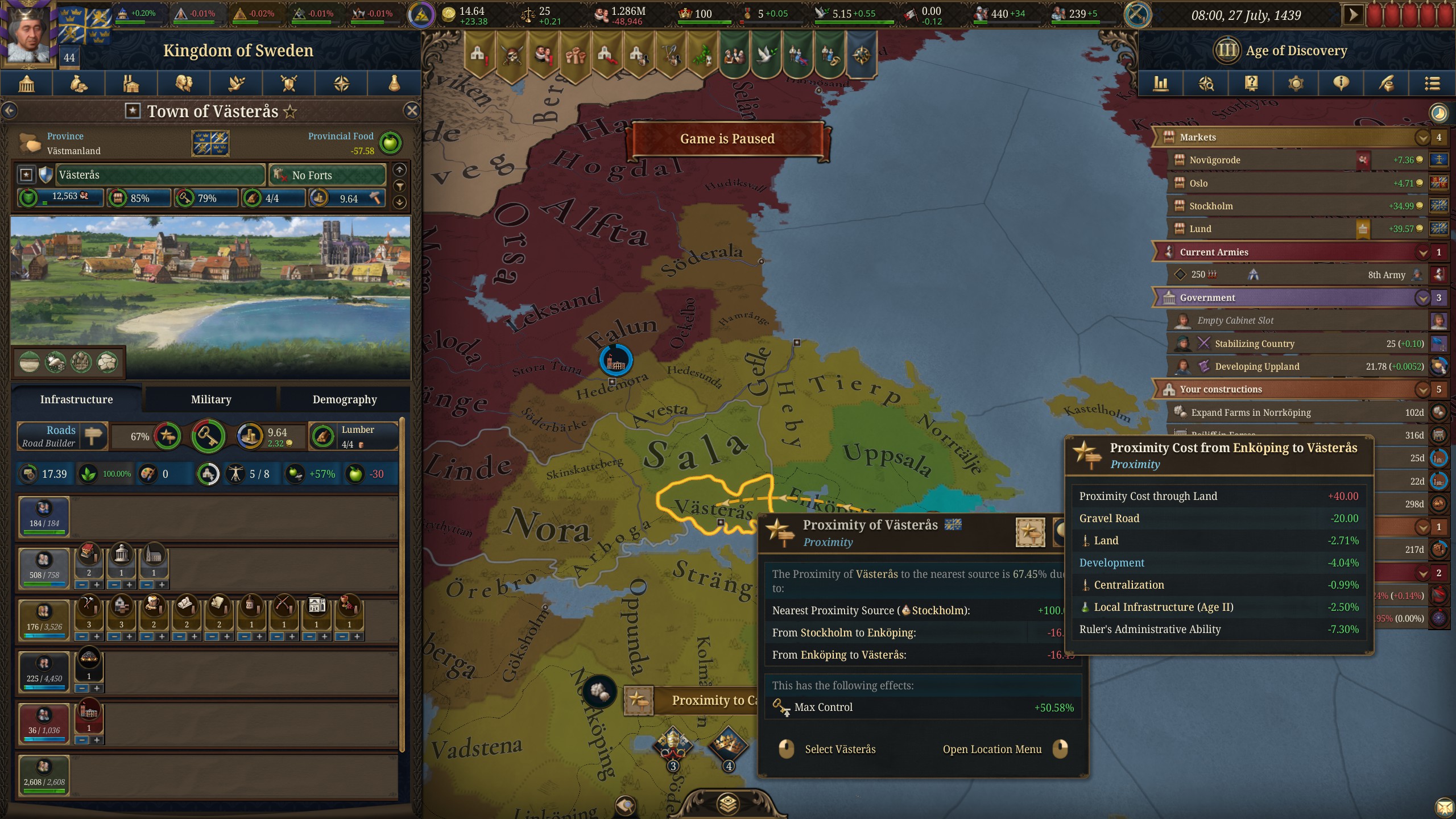 Why in gods name can´t Sweden trace proximity from Stockholm through lake  Mälaren? | Paradox Interactive Forums, image size:2560x1440