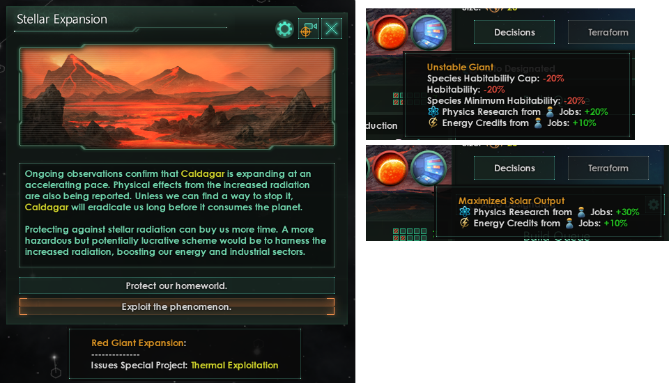 Stellaris Dev Diary #404 - Red Giant and Galactic Hyperthermia