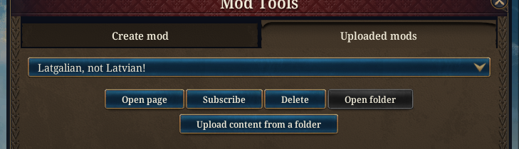Unable to upload mod to steam workshop | Paradox Interactive Forums