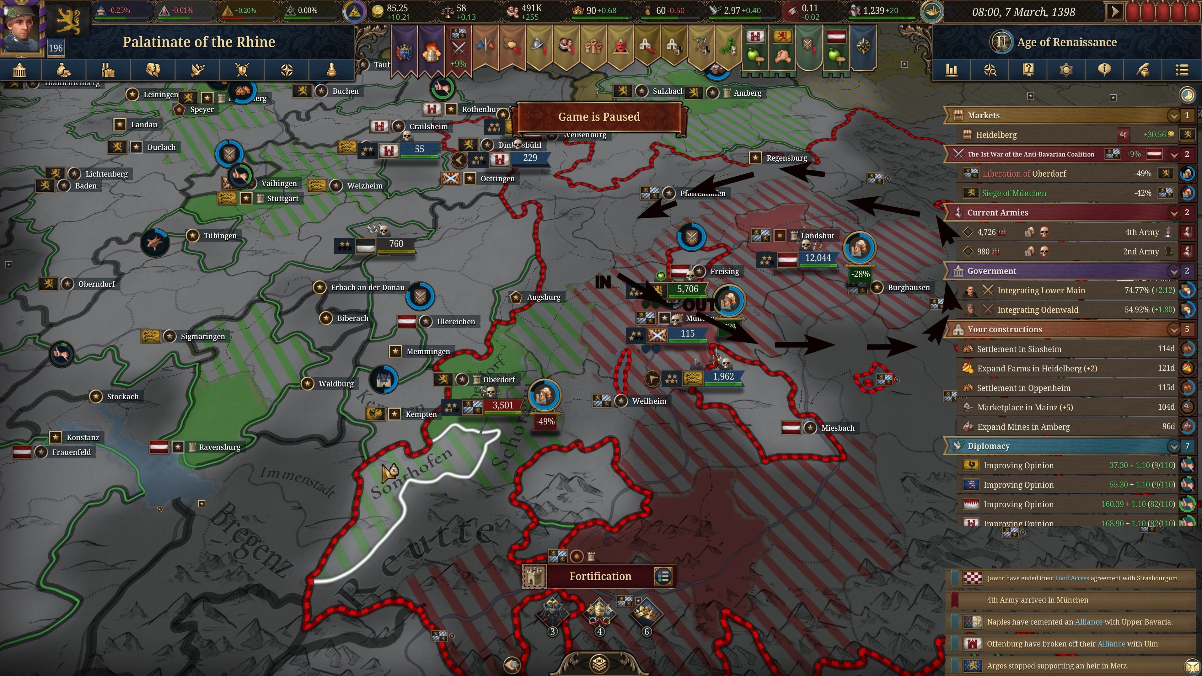 Question About Castle Zone of Control in EU5: Why Can’t I Always Leave ...