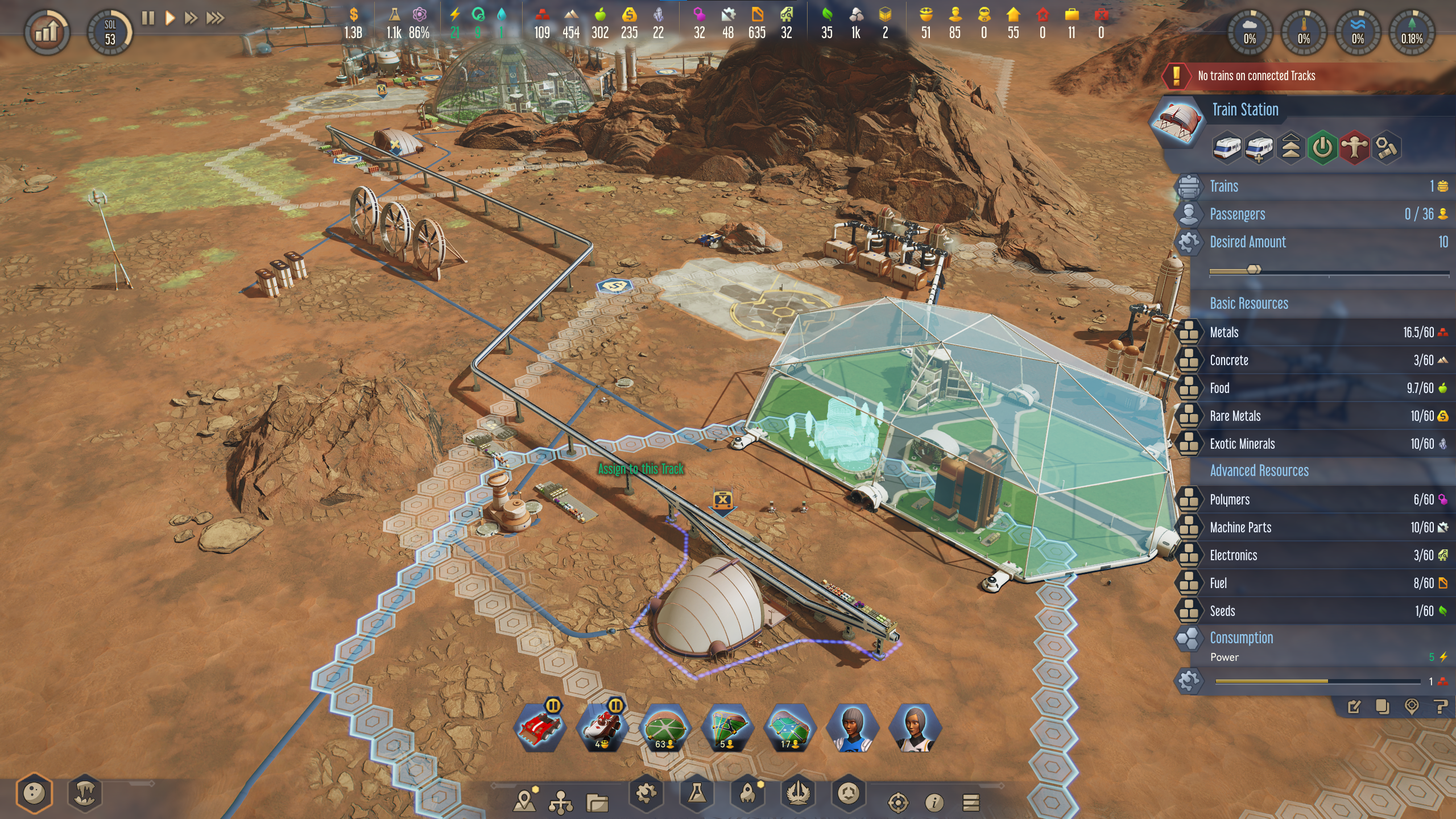 Can't assign trains to tracks - am I doing something wrong? | Paradox ...