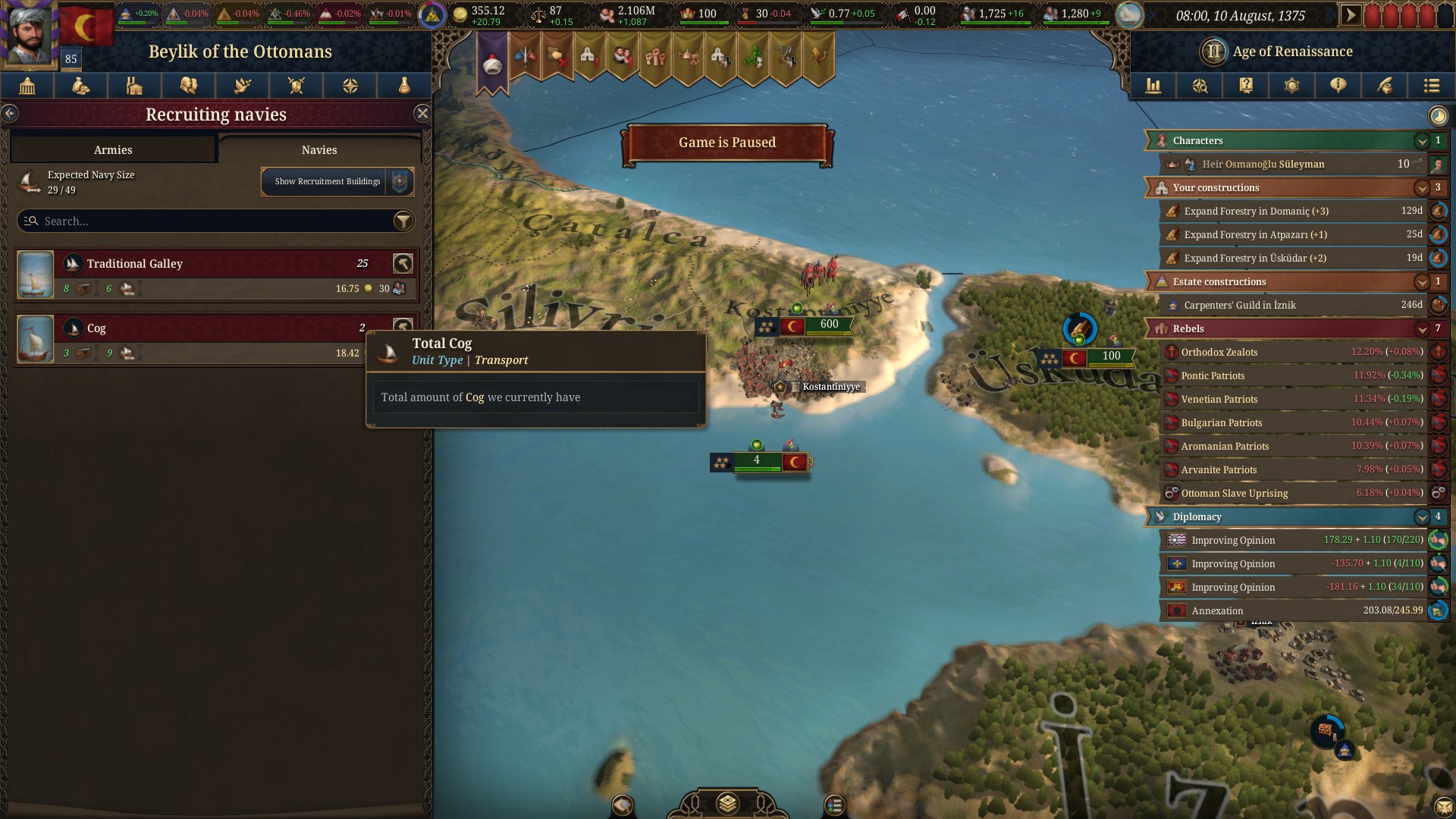 Shipbuilder Game In Review - Incorrect ship count displayed in ship builder | Paradox ...