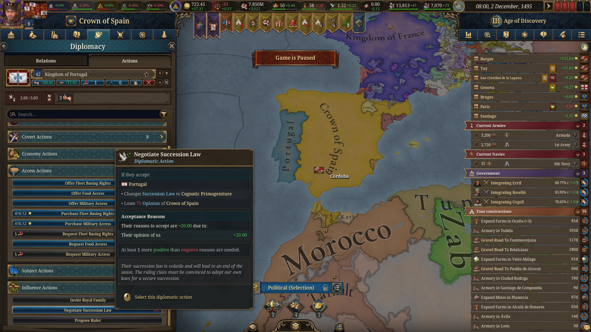 Duplicate - Inheritance score not correct | Paradox Interactive Forums