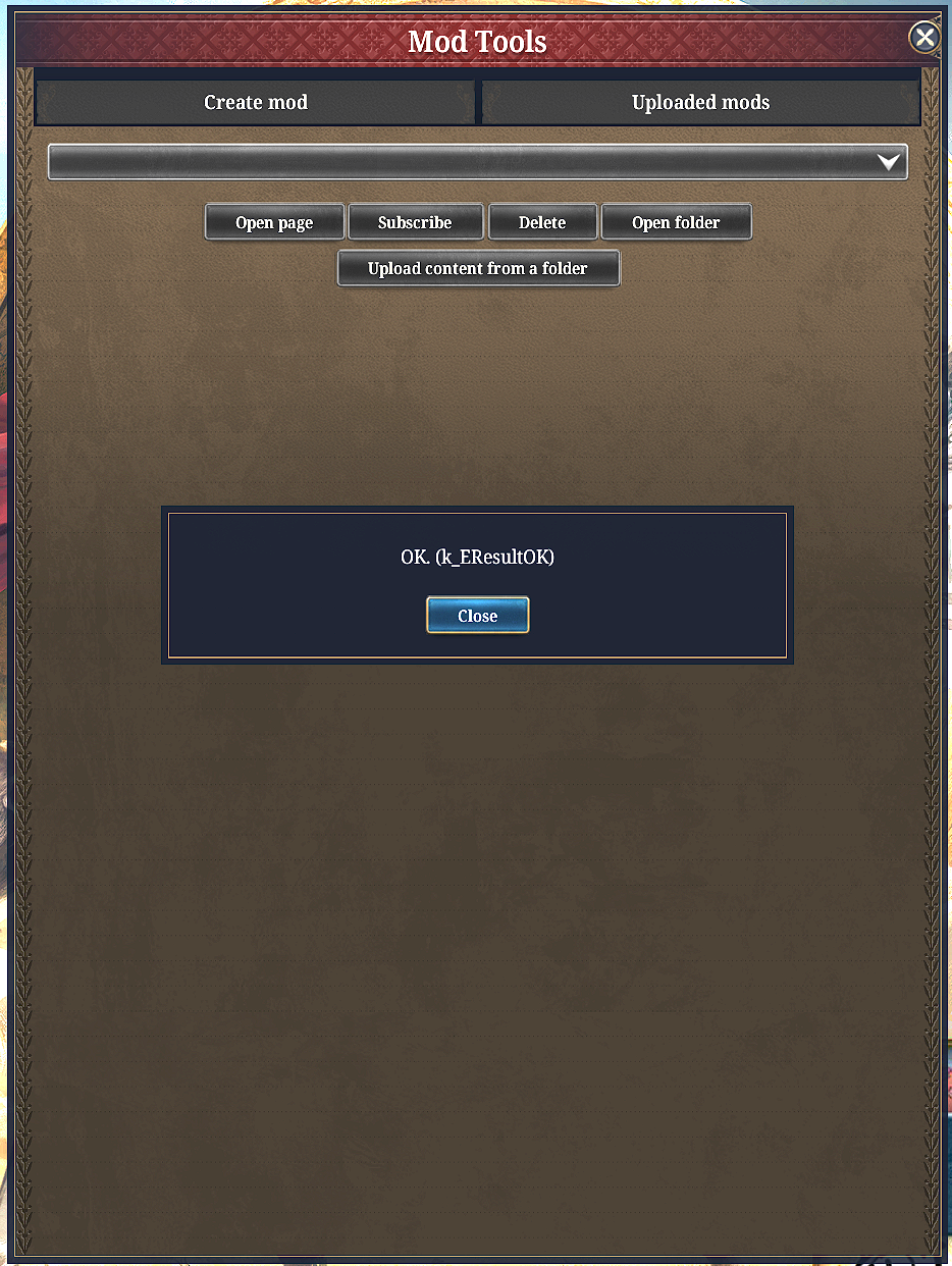 Mod Tool Unable to Upload Mods to Steam Workshop | Paradox Interactive ...