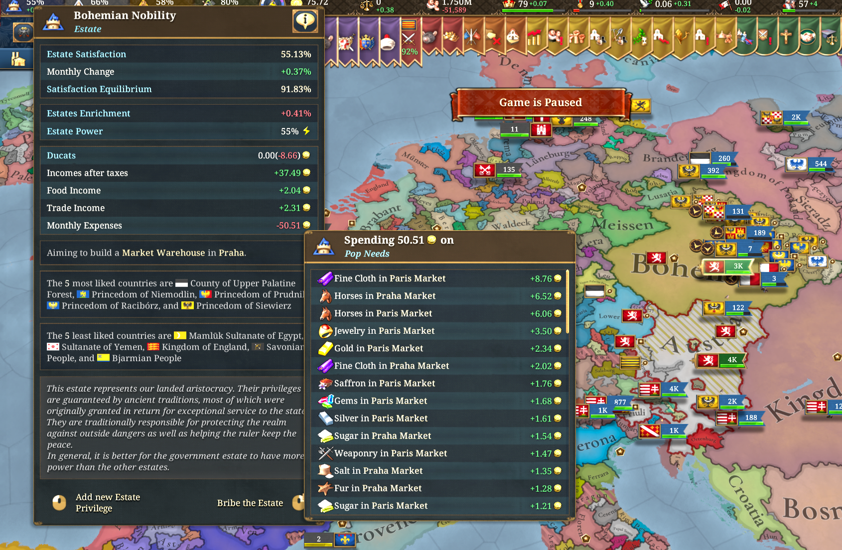 Some 1.10beta feedback and a bug report | Paradox Interactive Forums