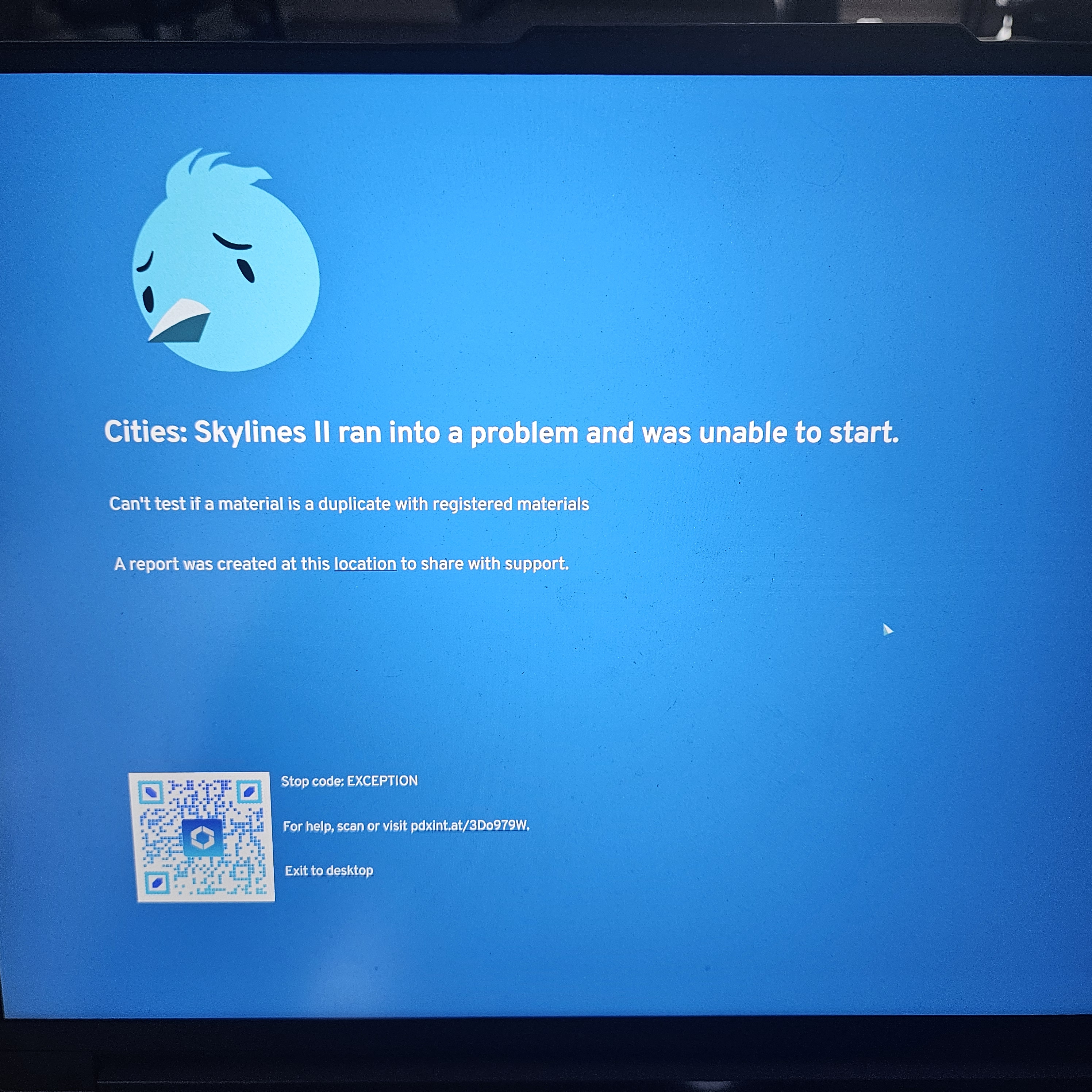 I cannot load the game and keep getting Stop Code: Exception | Paradox ...