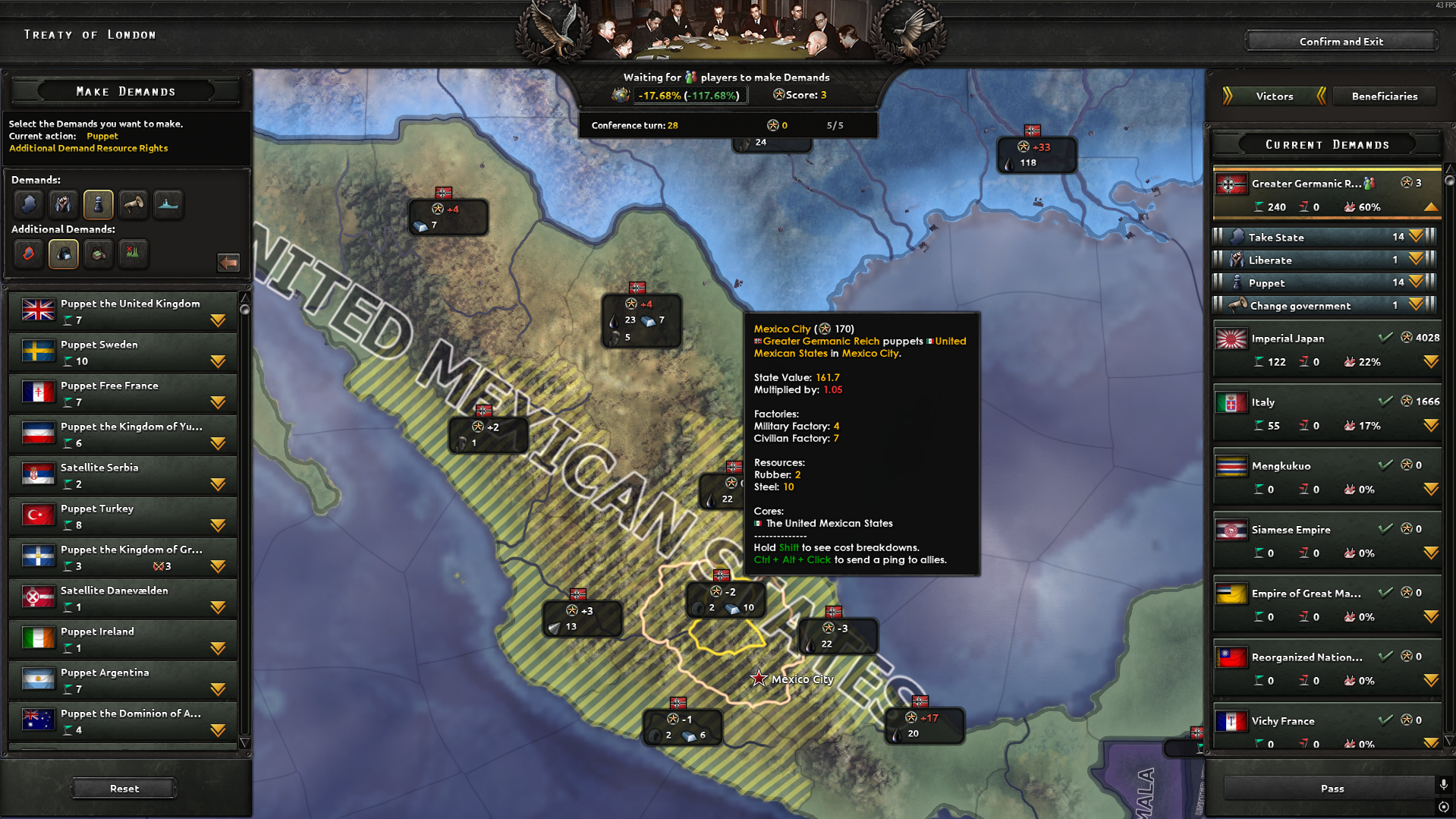 Stuck in peace conference | Paradox Interactive Forums