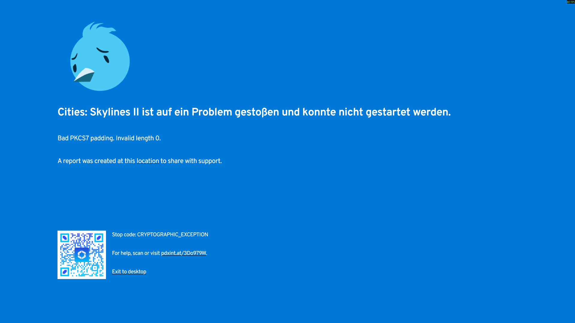Game crashes before getting to the main menu | Paradox Interactive Forums