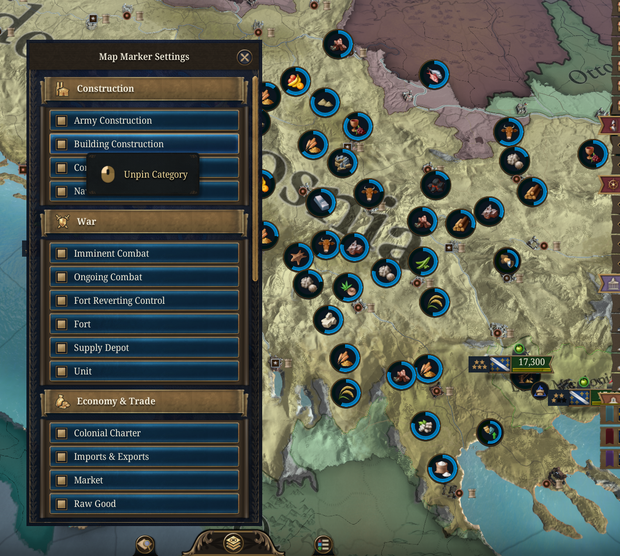 Can we have keybinds for specific Map Marker Settings? | Paradox ...