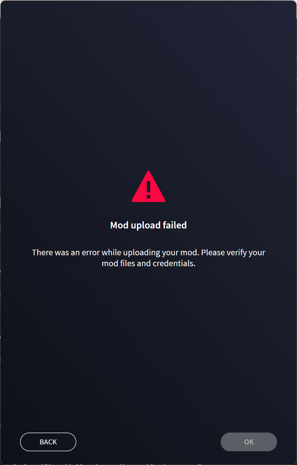 Can't upload mod with version compatibility tags | Paradox Interactive ...