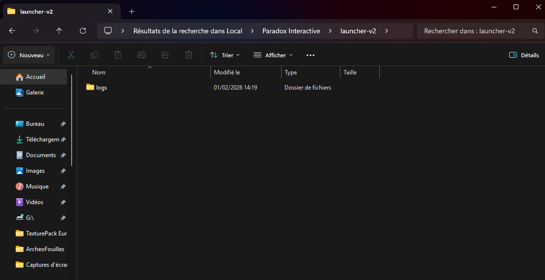 Launcher's bug | Paradox Interactive Forums