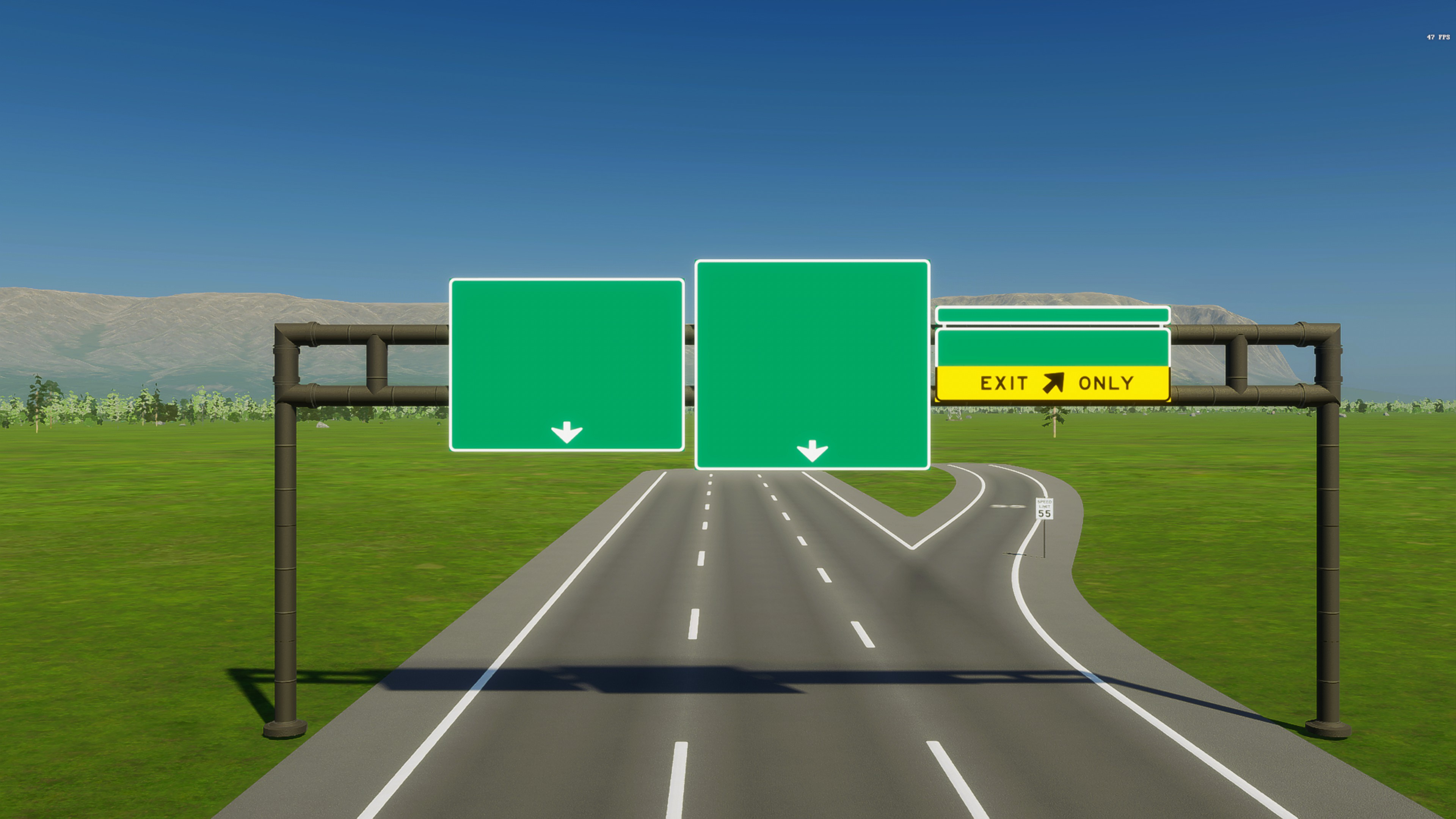 Programmable Freeway Sign California Highway (Freeway) Signs (WE Module) Packs | Paradox ...