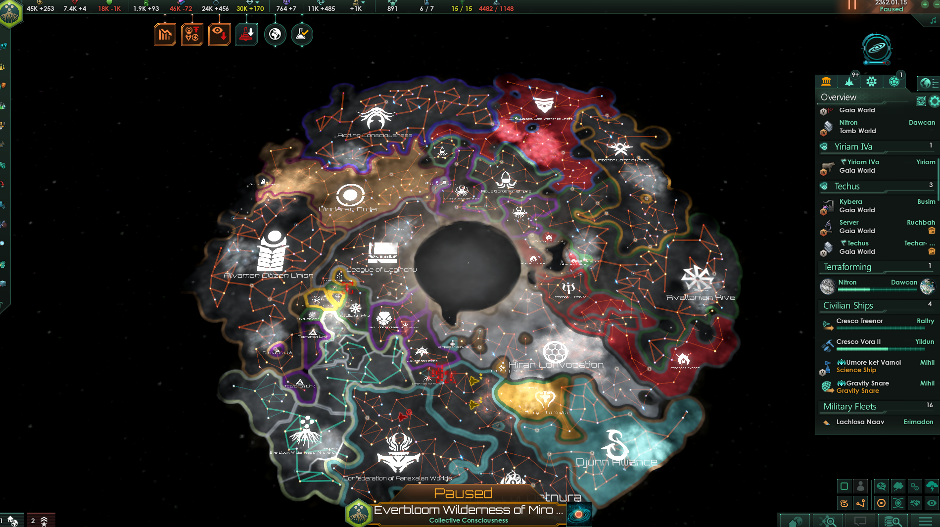 Random fleets appeared upon loading, naval capacity 4x the limit ...