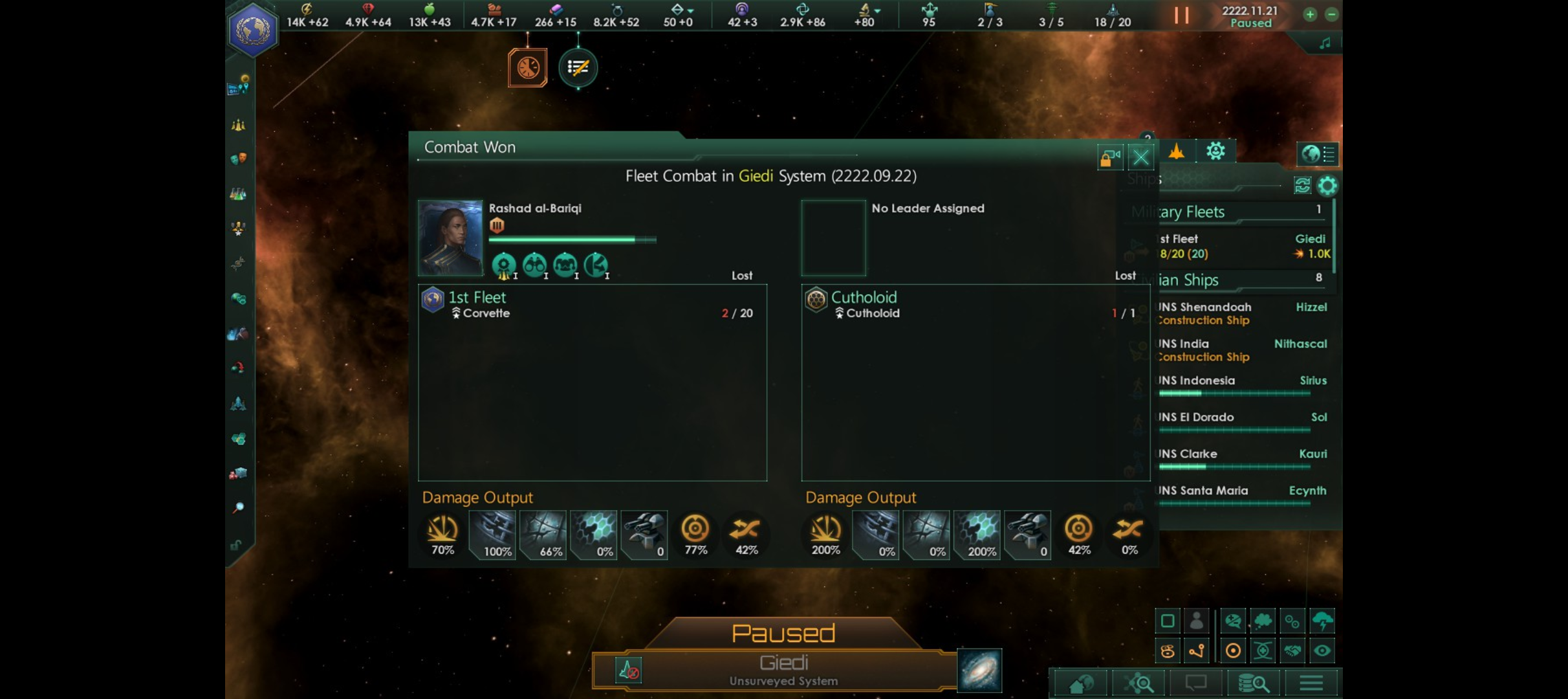 Losing ships during combat with very little damage. | Paradox ...