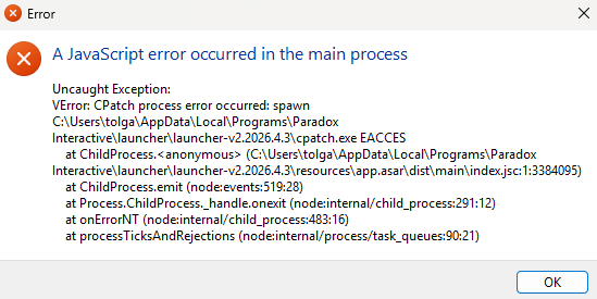 JavaScript Error | Paradox Interactive Forums