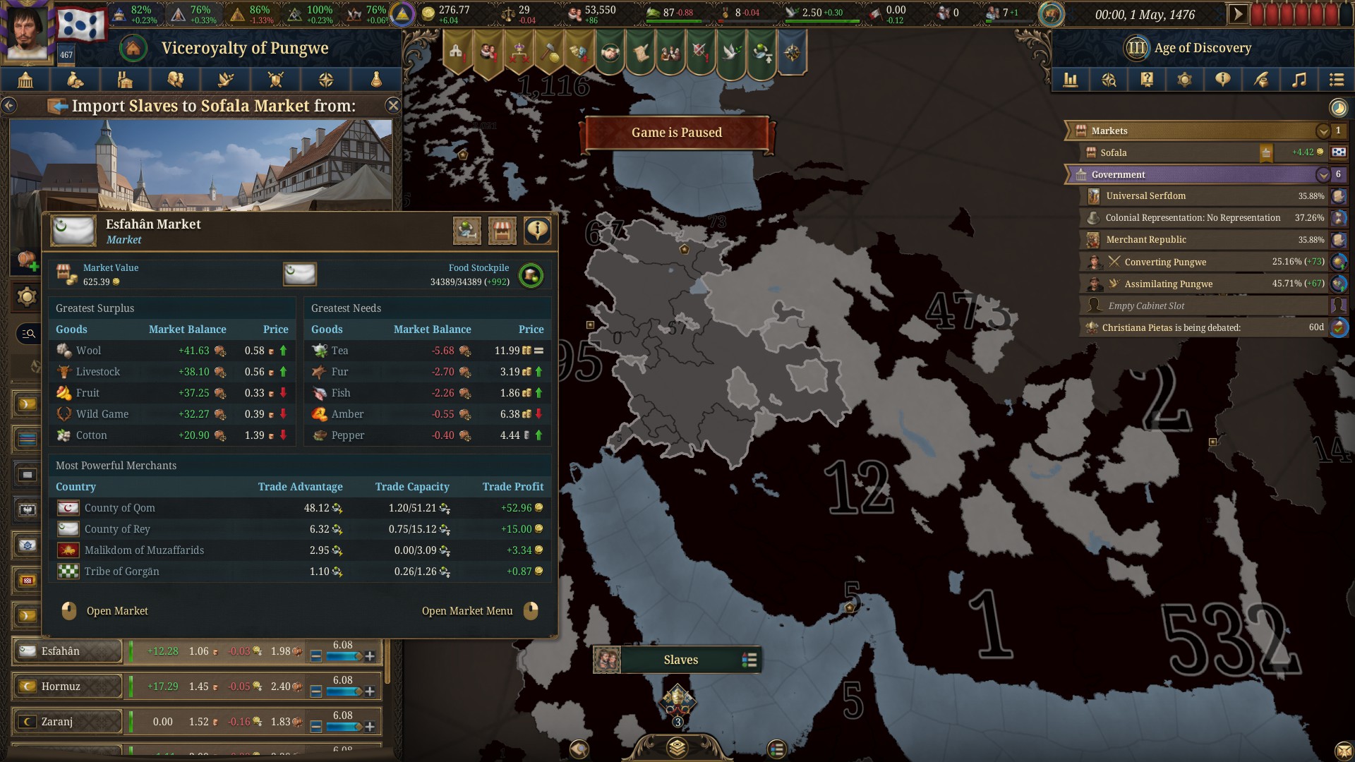 Some UI improvements that would be great. | Paradox Interactive Forums