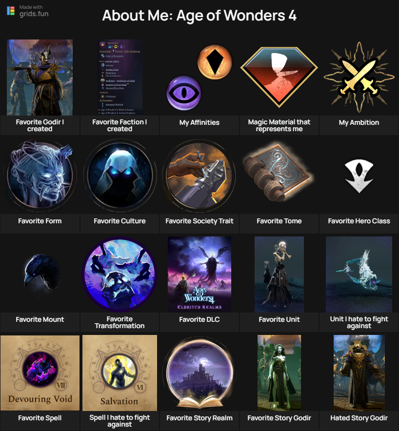Share your Grids! | Paradox Interactive Forums
