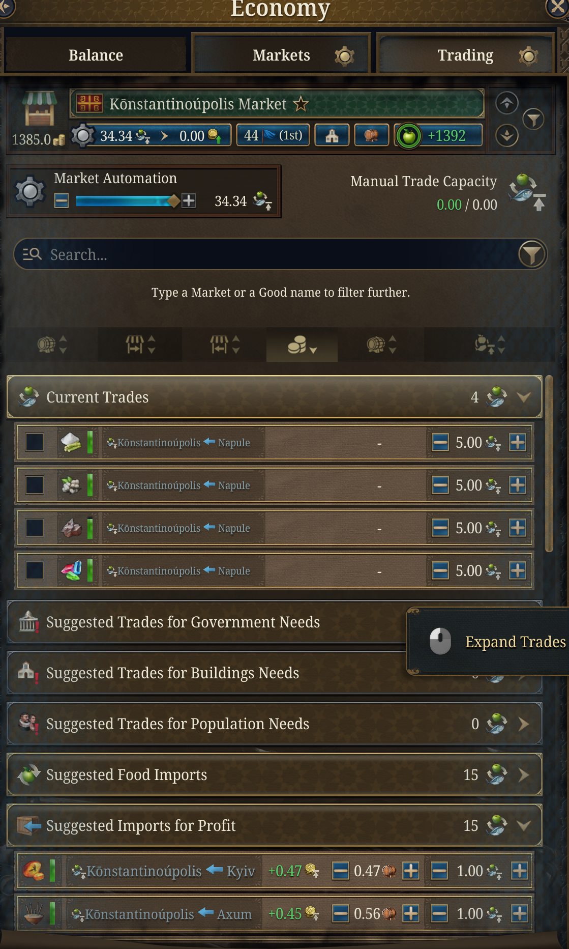 Duplicate - Trade bug? | Paradox Interactive Forums