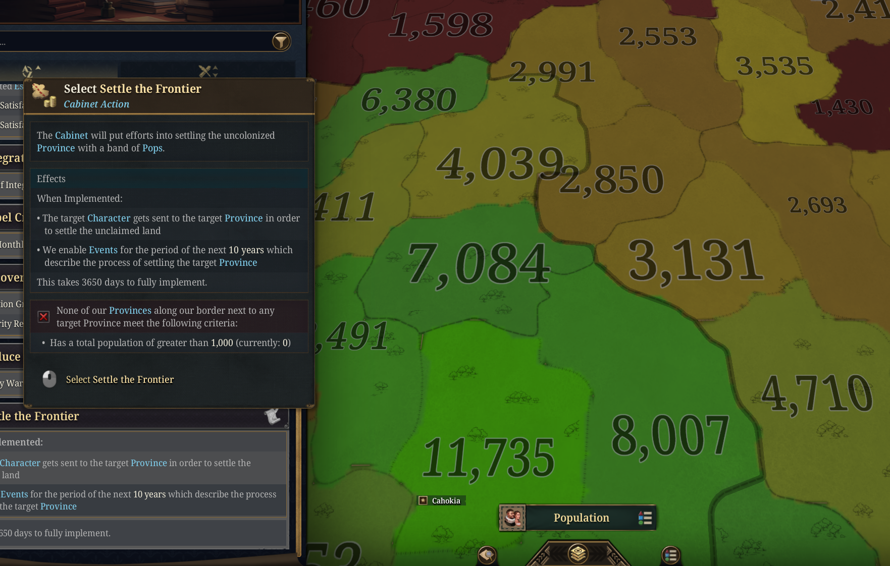 Duplicate - Settle the frontier issue | Paradox Interactive Forums
