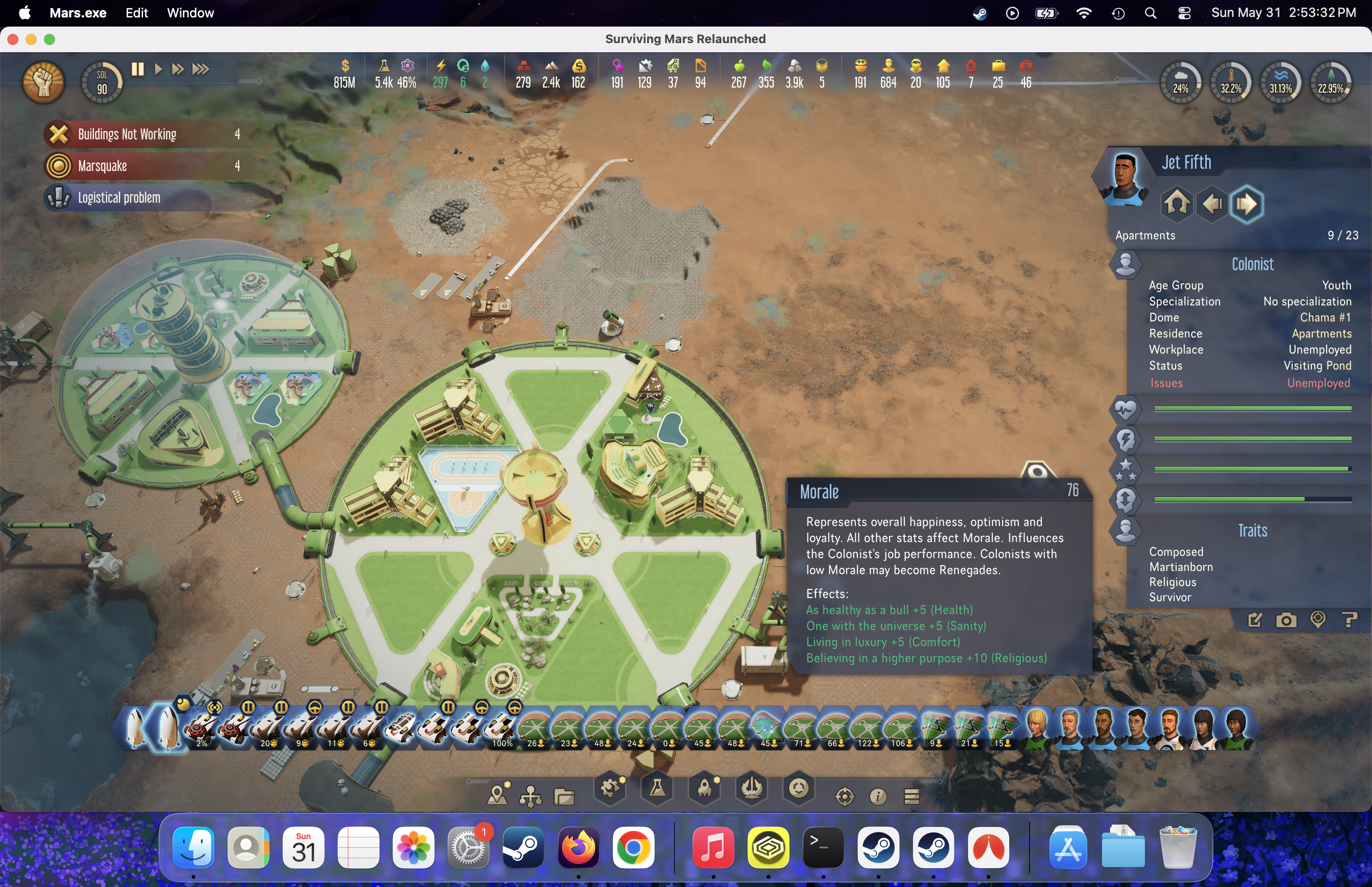 Religious colonists aren't getting the Saint buff | Paradox Interactive ...