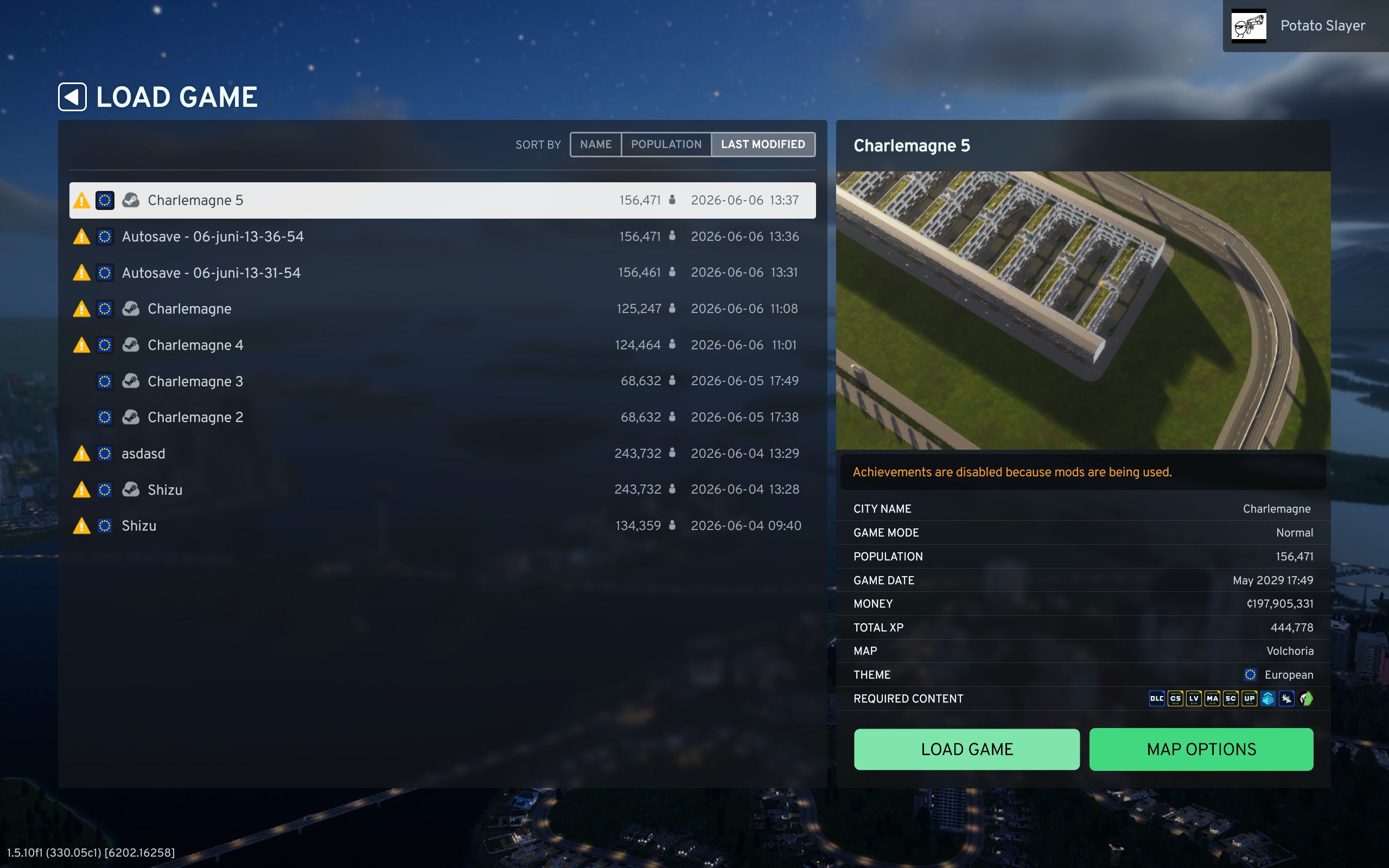 Game saying Missing content but doesnt show what | Paradox Interactive ...