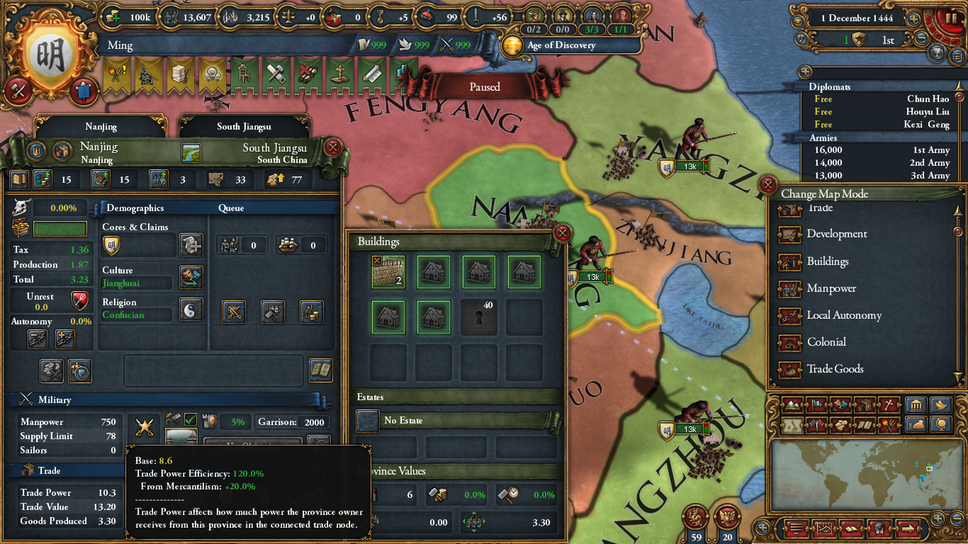 Some provincial trade power values are weird. | Paradox 