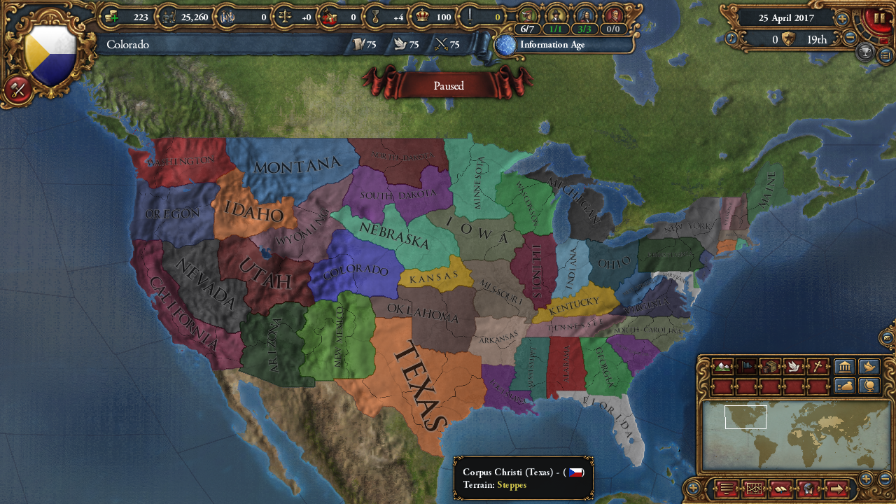 EU4 USA States Custom Map Paradox Interactive Forums