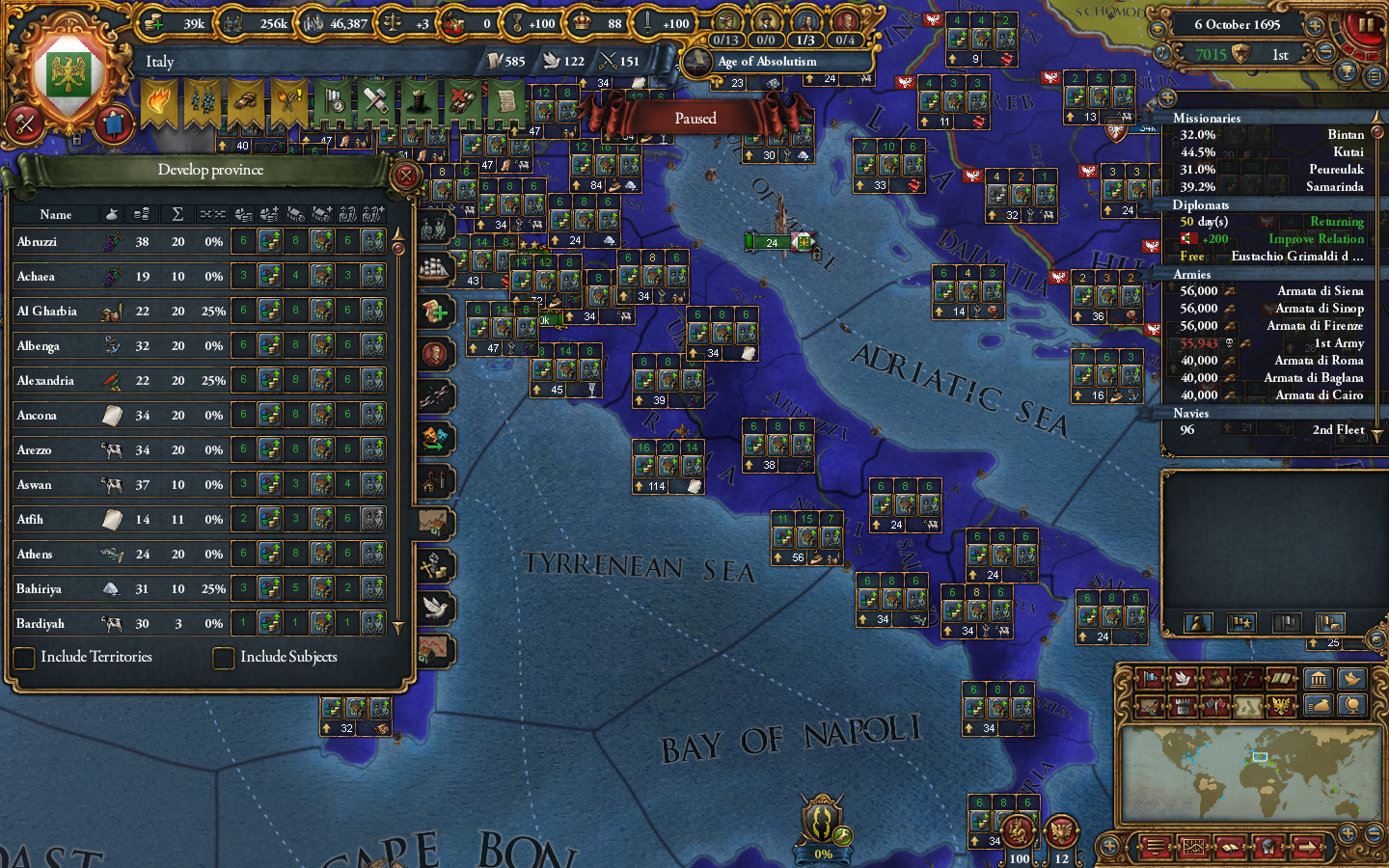 QoL: clicking on a province in the Production Interface menu | Paradox ...