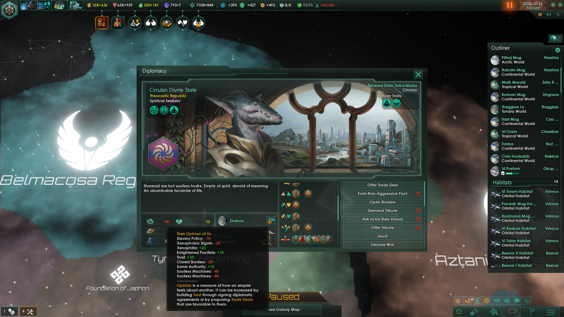 Stellaris - [1.9.0][a2c2] getting 