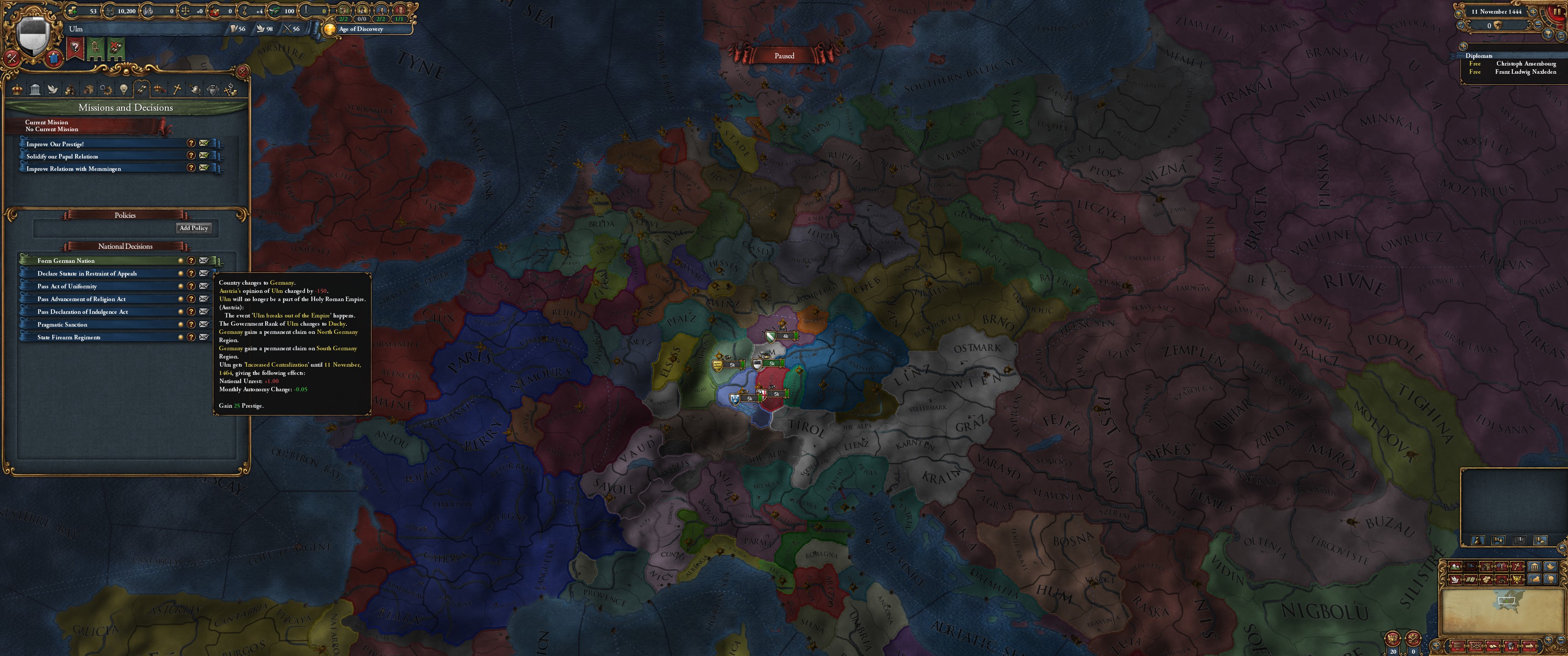 Does EU4 support dual monitors? | Paradox Interactive Forums