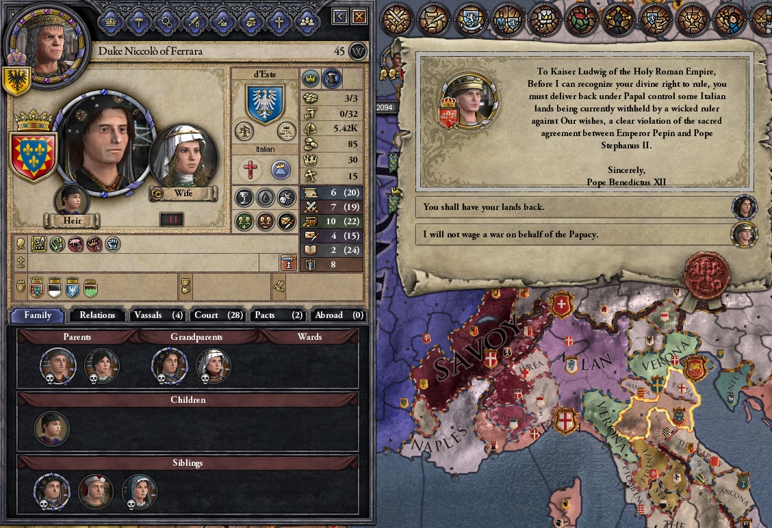 ck2 how to make antipope