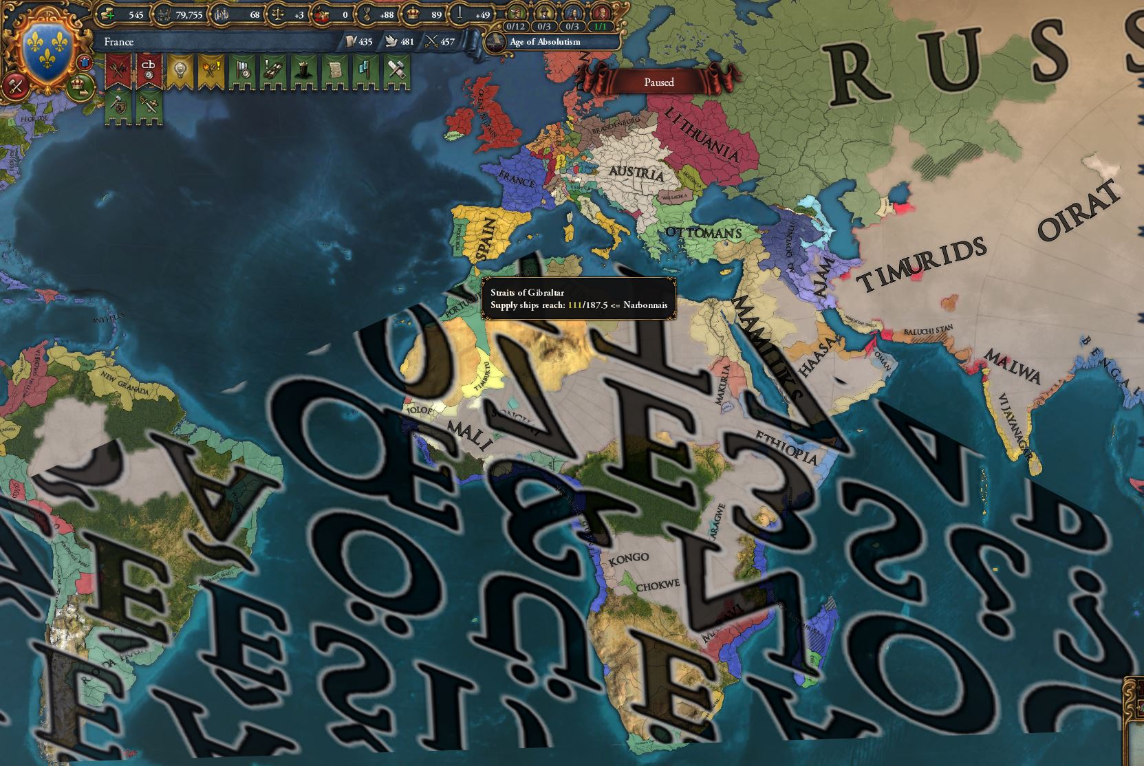 Map font graphic bug | Paradox Interactive Forums