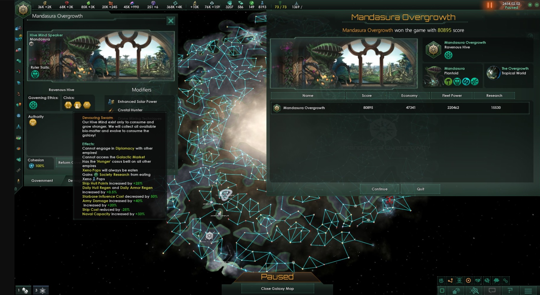 What was your victory score in 2.2? | Paradox Interactive Forums