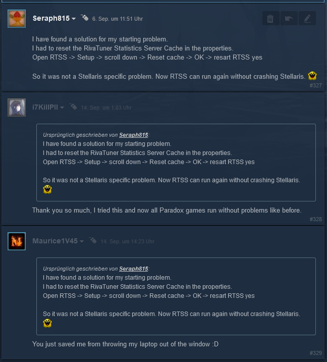 Stellaris suddenly crashing at startup | Paradox Interactive Forums