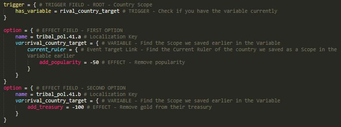 Basic Scripting in Imperator | Paradox Interactive Forums
