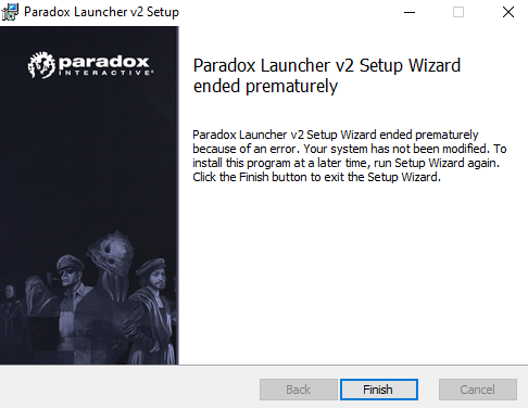 Windows 10: I can't start the game | Paradox Interactive Forums