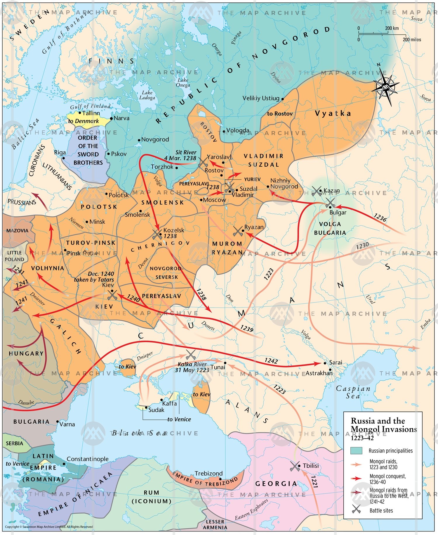 2021.10.28 The Invasion Of The Tatar-mongols In Russia.