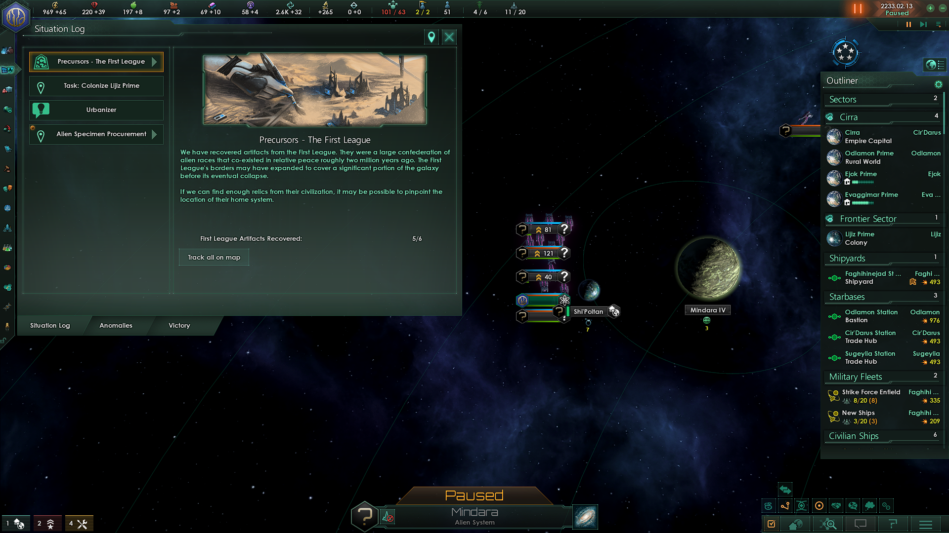 BUG REPORT: Unable to Investigate Aliens | Paradox Interactive Forums