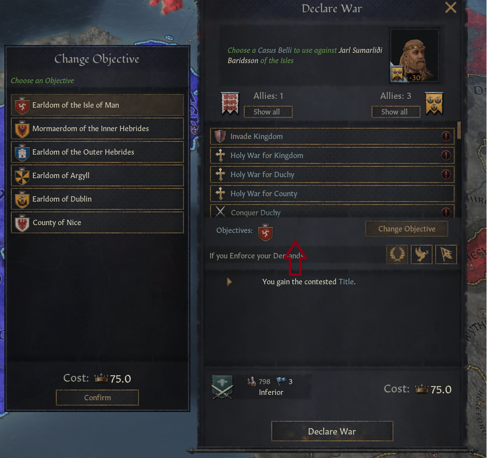 War declaration window UI suggestion | Paradox Interactive Forums