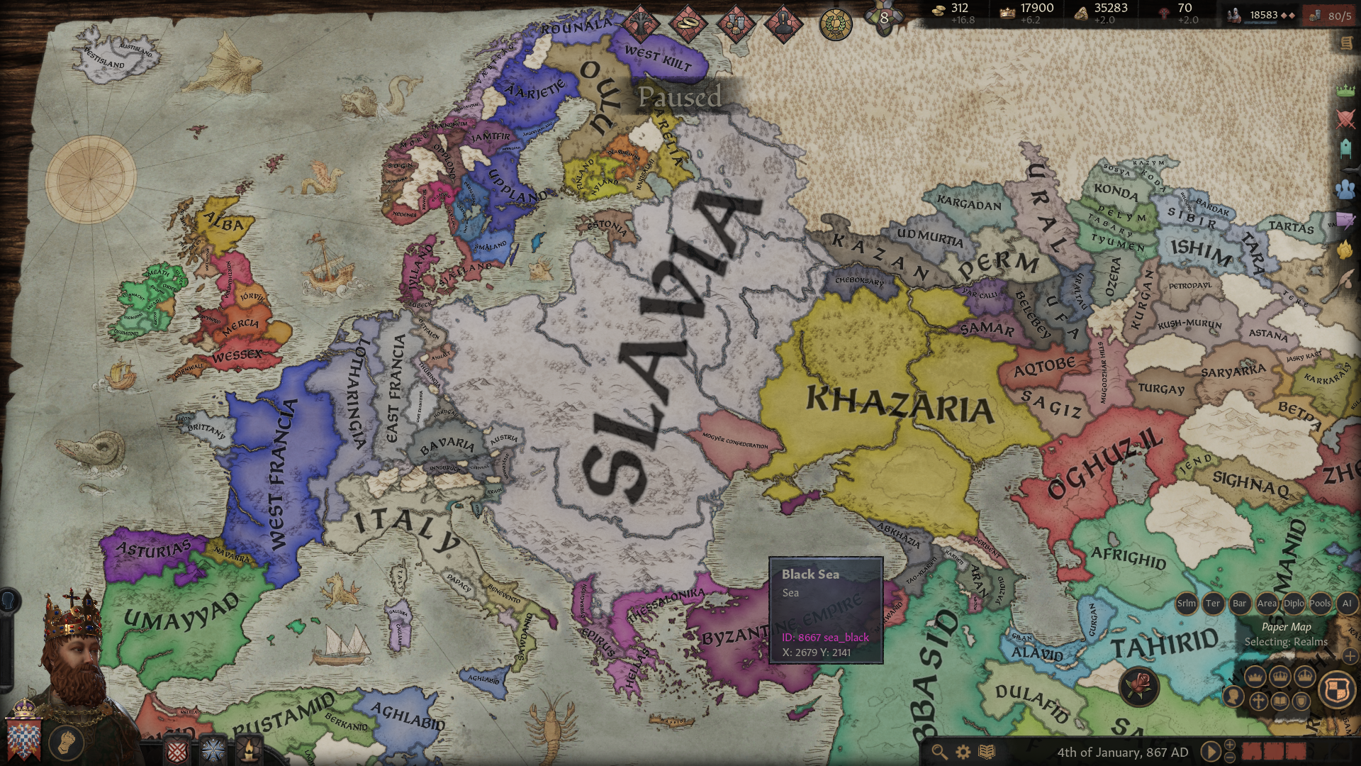 Empire of Slavia - weirdness, inconsistencies and other issues ...