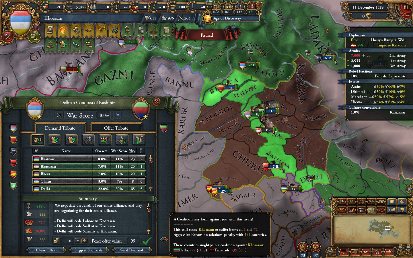 Khorasan into Mughals - “True Heir of Timur” (1527) | Paradox 