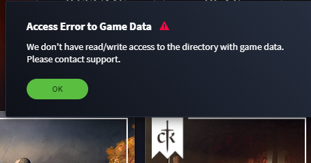 Can't launch game fron launcher | Paradox Interactive Forums